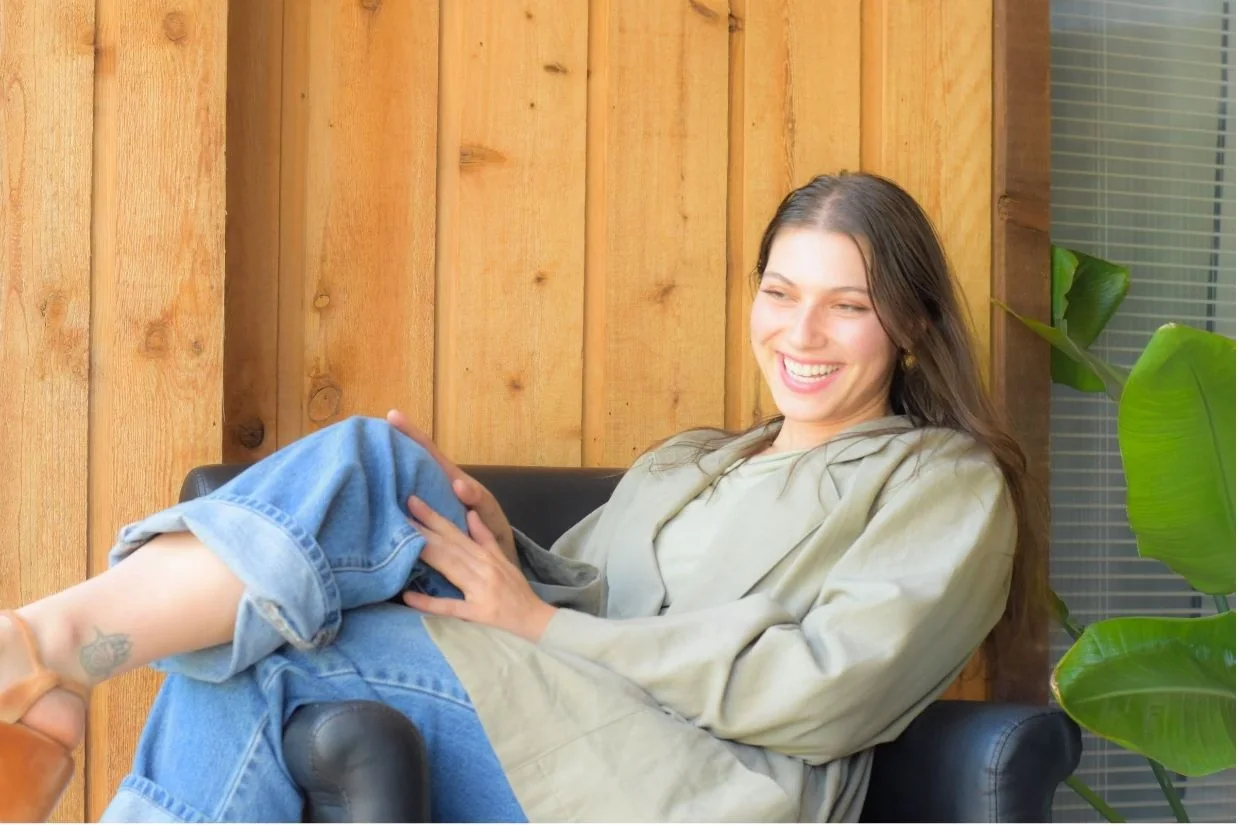 Talya Matz laughing